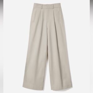EVERLANE The Way-High Drape Pant, Sandstone